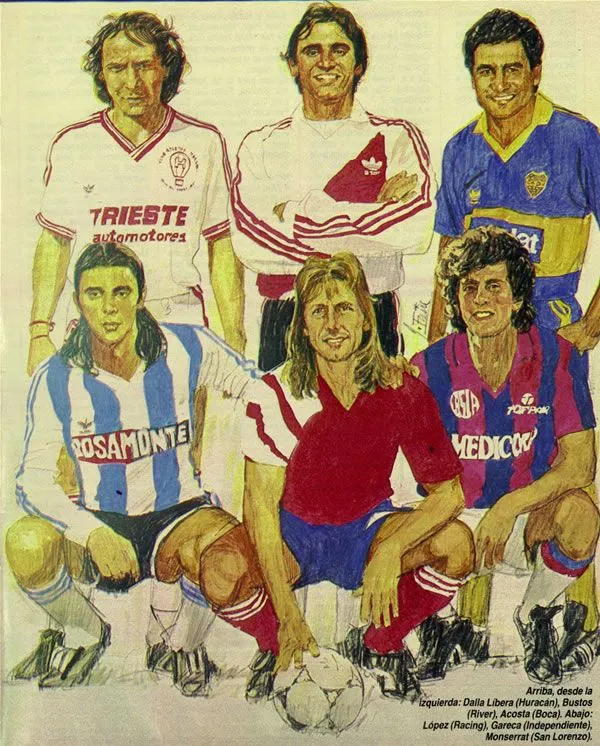 caricaturas6grandeselgrafico1993 | Los Seis Grandes del Futbol ...