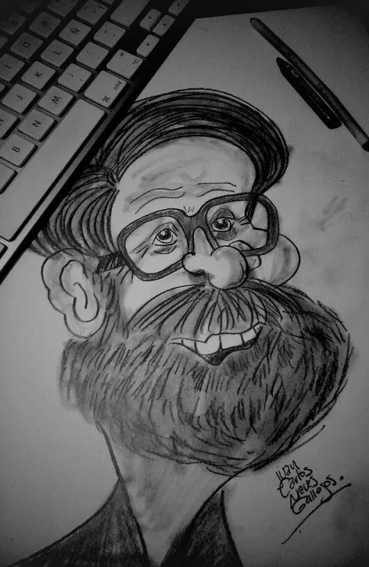 caricature #caricatura #dibujo #drawing #sketch #sketching ...