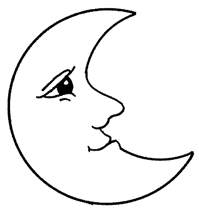 Dibujar a la luna - Imagui