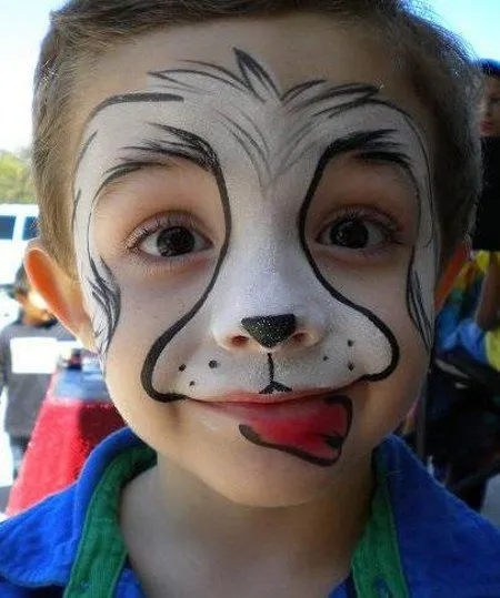 Pintar en caras de niños - Imagui