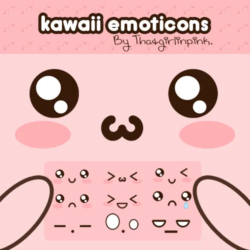 Emoticons caritas Kawaii | ghaabycaptor-Telemanagement