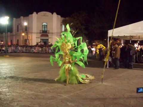 Carnaval Victoria 2010 (Disfraz Reina del Maiz) - YouTube