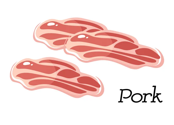 Carne de cerdo cruda fresca — Vector stock © Seamartini #52841219