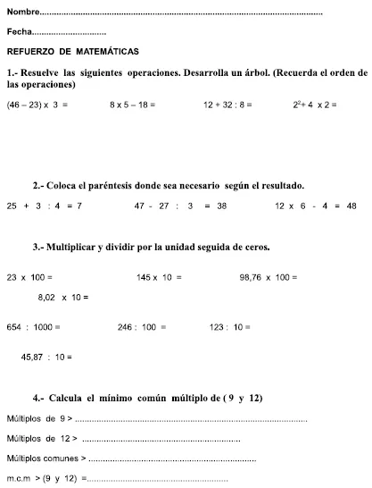 Problemas con multiplicaciones para primaria - Imagui