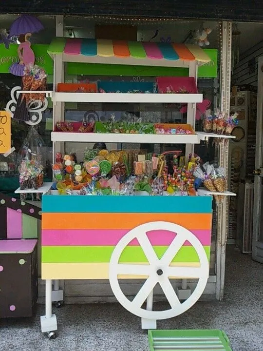 Carrito de dulces | Candy Carts & Wagons | Pinterest | Candy Bars ...