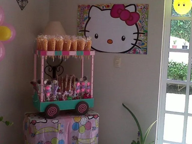 Carrito baby shower dulces - Imagui