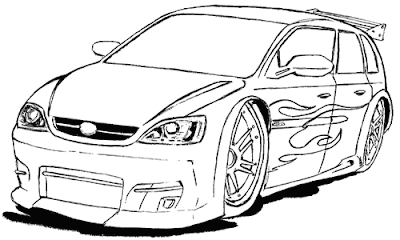  ... : Carro tuning para colorir. Muitos desenhos de carros para pintar