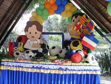 Decoración de fiesta infantil de futbol - Imagui Decoración de fiesta infantil de futbol - Imagui