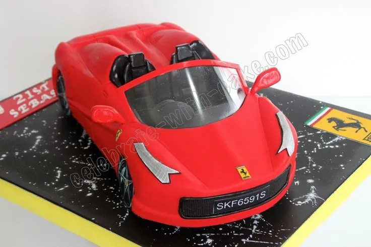cars cake tutorial on Pinterest | Car Cakes, Car Cake Tutorial and ...