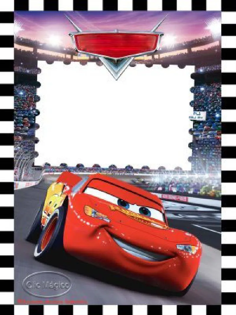 Cars Disney Tarjetas de Invitación Cards Tamaño XL Cars Disney Tarjetas de Invitación Cards Tamaño XL