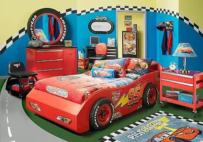 Cars: Dormitorio tematico de Rayo Mcqueen | Dormitorios Juveniles ...