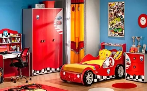 Cars: Dormitorio tematico de Rayo Mcqueen | Dormitorios Juveniles ...