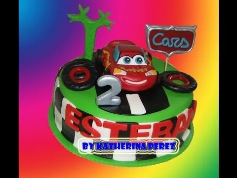CARS TORTA / CARS CAKE - YouTube