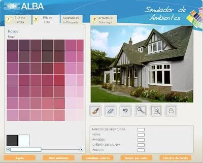 Simuladores de Ambientes y Colores Online : PintoMiCasa. Simuladores de Ambientes y Colores Online : PintoMiCasa.