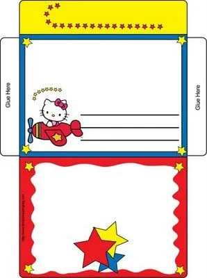 SOBRE PARA CARTA DE LA GATITA HELLO KITTY : INFANTIL Y PARA NIÑOS. SOBRE PARA CARTA DE LA GATITA HELLO KITTY : INFANTIL Y PARA NIÑOS.