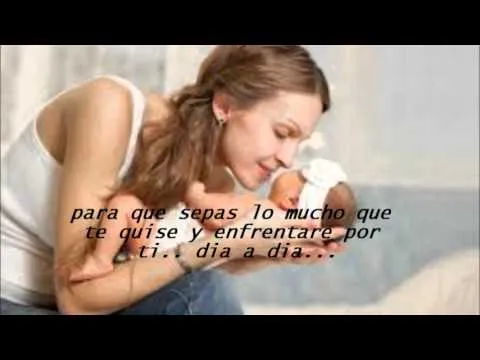 carta de una madre a su hijo en el vientre :) - YouTube