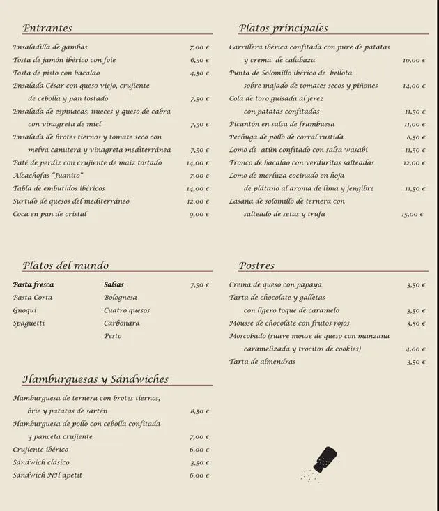 Nueva carta del restaurante Mirabanda de Jerez | Cosas De Comé Nueva carta del restaurante Mirabanda de Jerez | Cosas De Comé