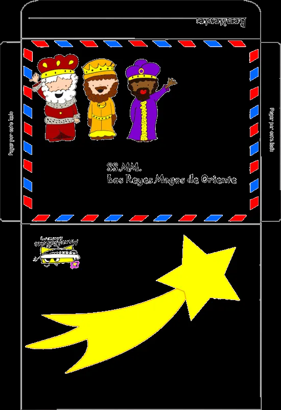 Carta de los Reyes magos para imprimir | Manualidades Infantiles Carta de los Reyes magos para imprimir | Manualidades Infantiles