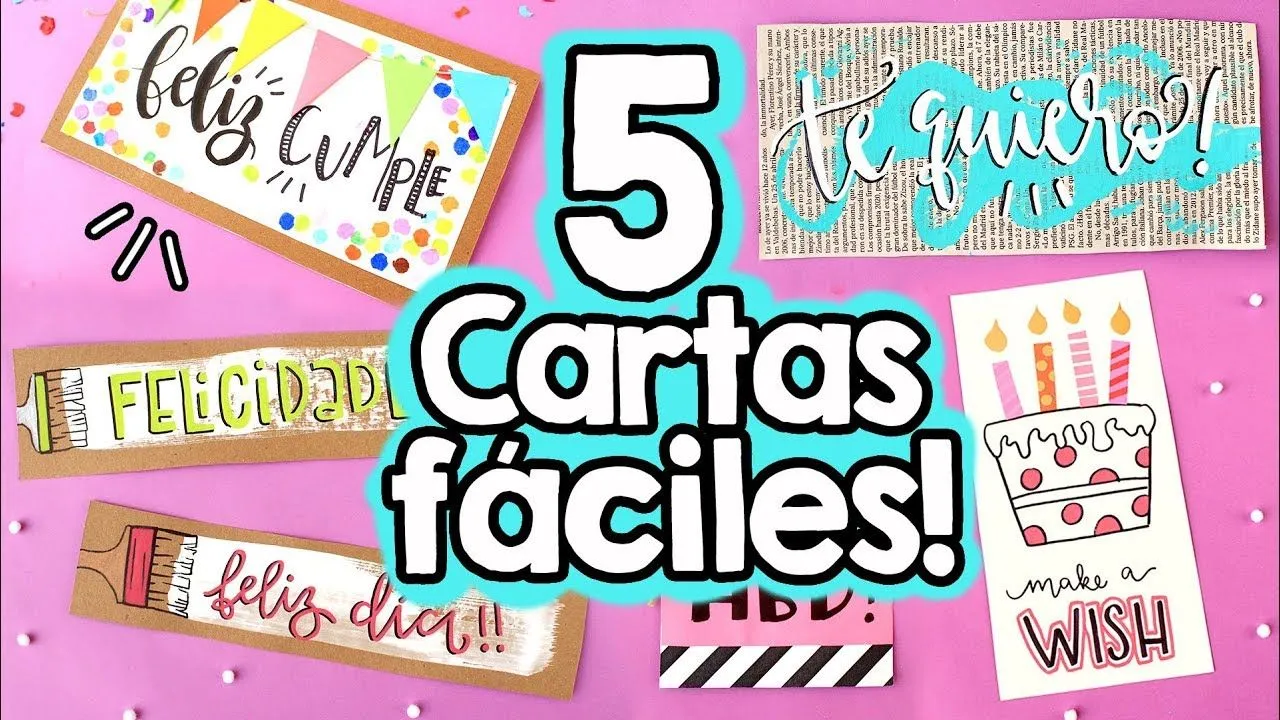5 CARTAS FÁCILES para regalar!! ✄ Barbs Arenas Art! - YouTube 5 CARTAS FÁCILES para regalar!! ✄ Barbs Arenas Art! - YouTube