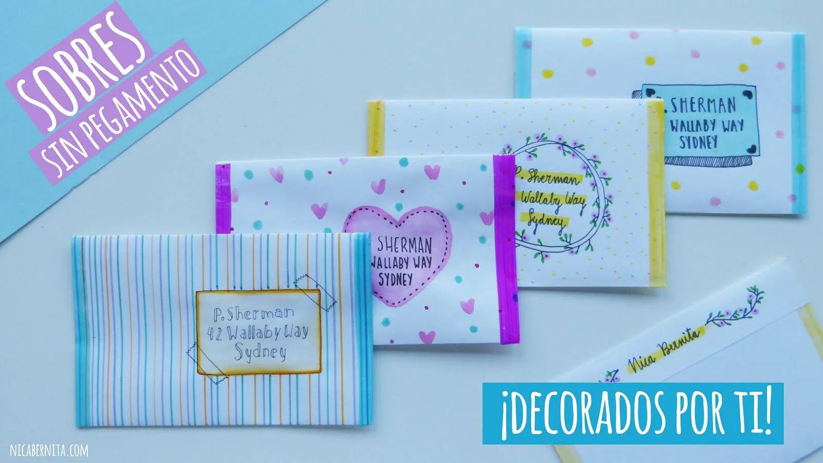 SOBRE PARA CARTAS SIN PEGAMENTO ❤ IDEAS PARA DECORAR SOBRES DE PAPEL SOBRE PARA CARTAS SIN PEGAMENTO ❤ IDEAS PARA DECORAR SOBRES DE PAPEL