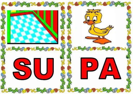 CARTAS SILABAS PARA IMPRIMIR CARTAS SILABAS PARA IMPRIMIR