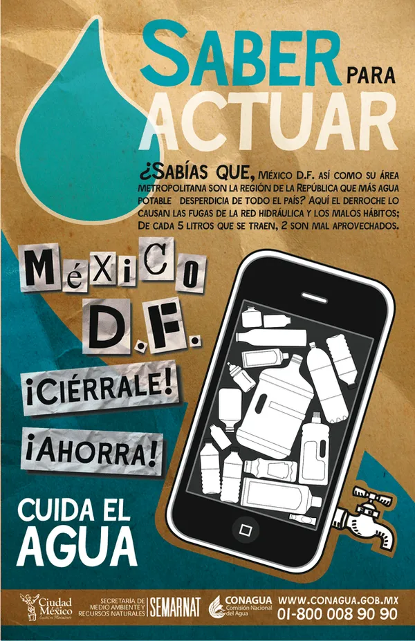 Cartel Final "Cuida el Agua" by offernandinhoon on ... Cartel Final "Cuida el Agua" by offernandinhoon on ...