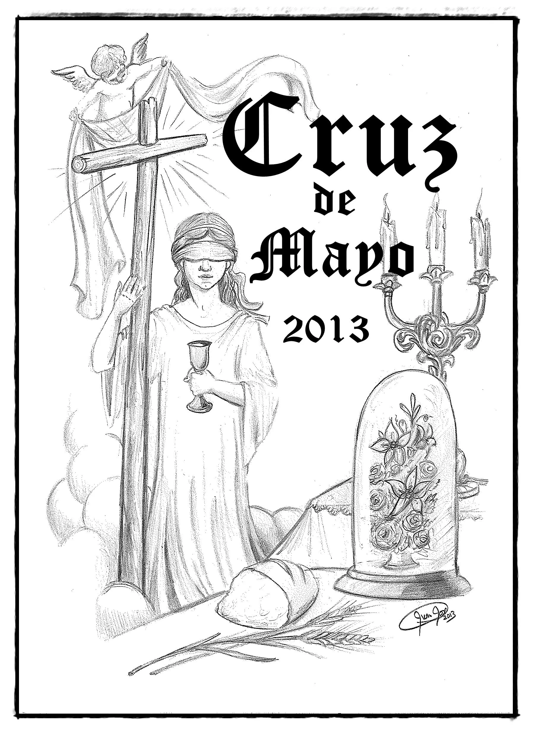 CARTEL CRUZ DE MAYO 2013 | Creaciones Juanjo Sevilla