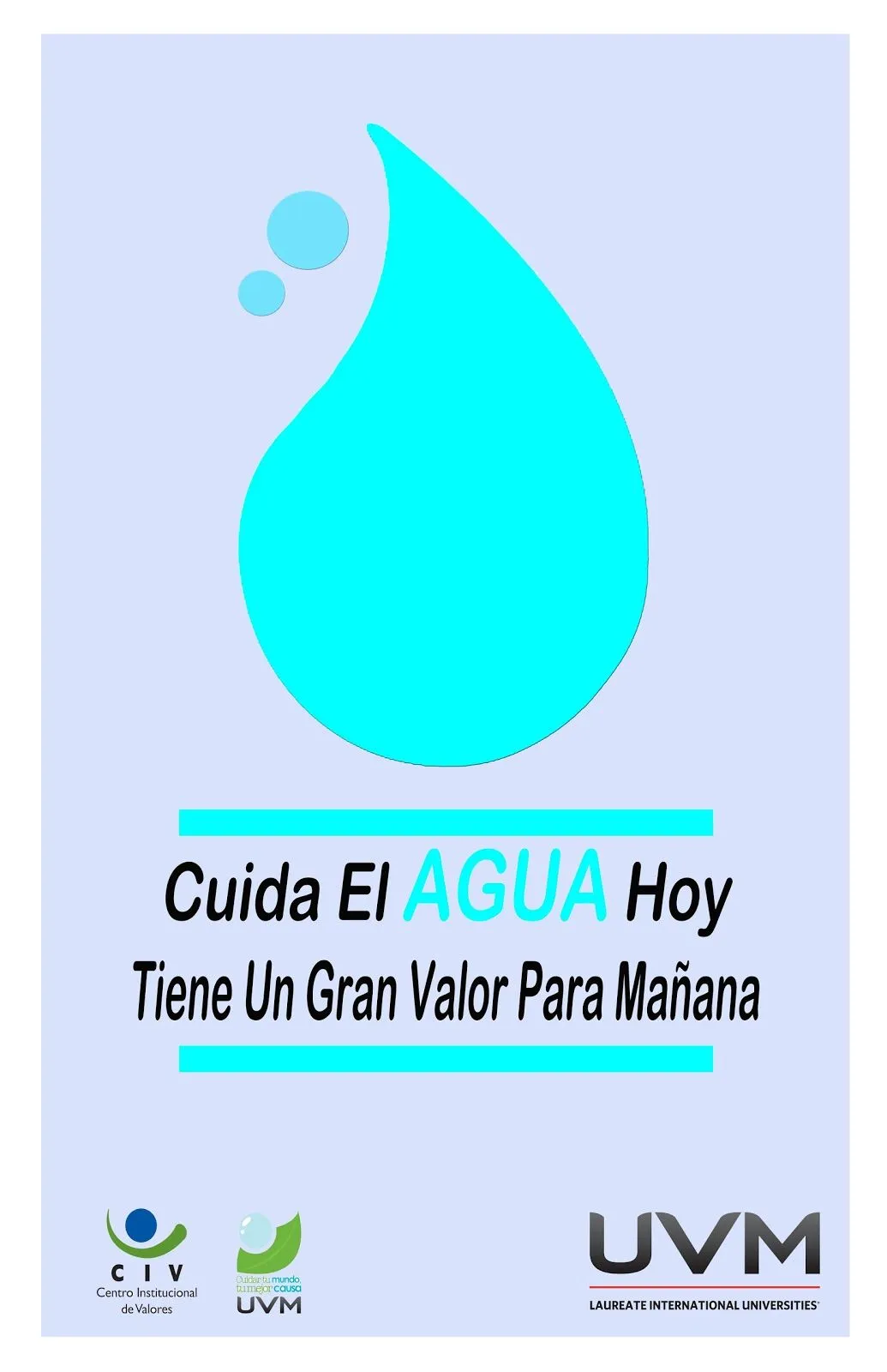 El Cartel Ilustrado: Cartel 5 - Cuidar el agua