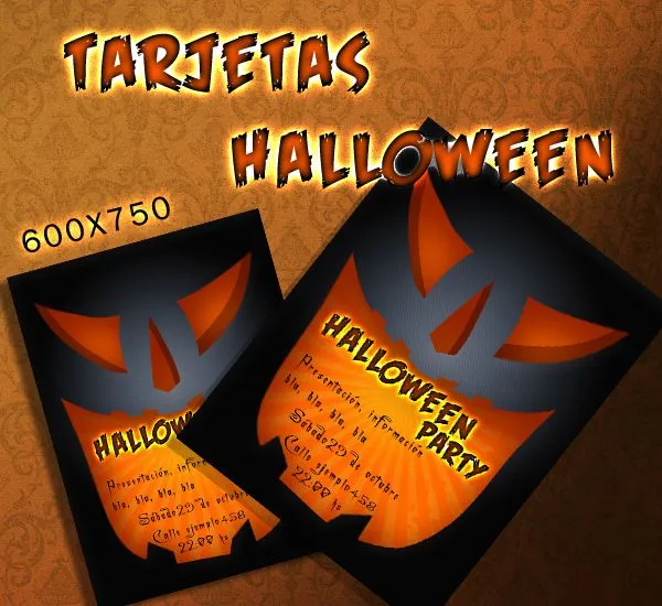 Cartel o Tarjeta de Invitación para tu Fiesta de Halloween