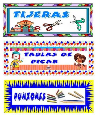 Carteles de asistencia para preescolares - Imagui