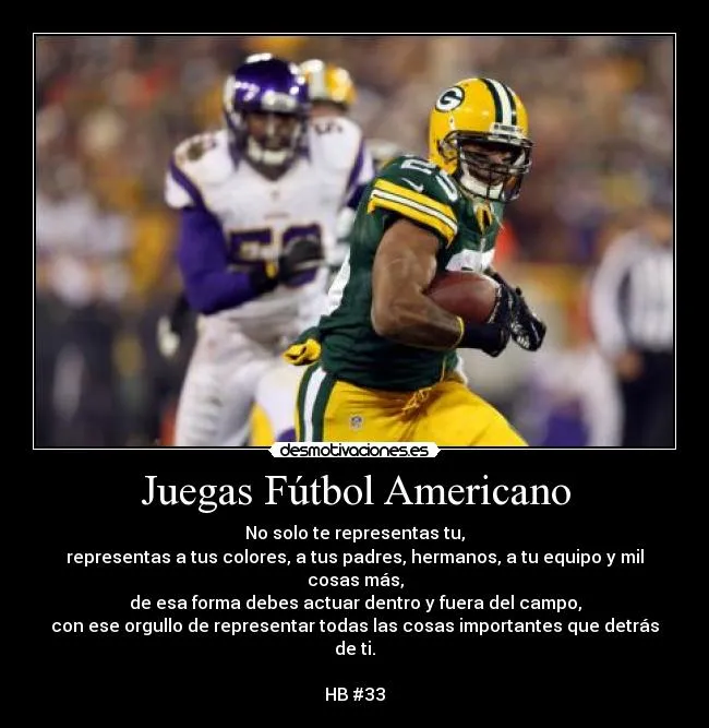 Carteles de Futbolamericano | Desmotivaciones Carteles de Futbolamericano | Desmotivaciones