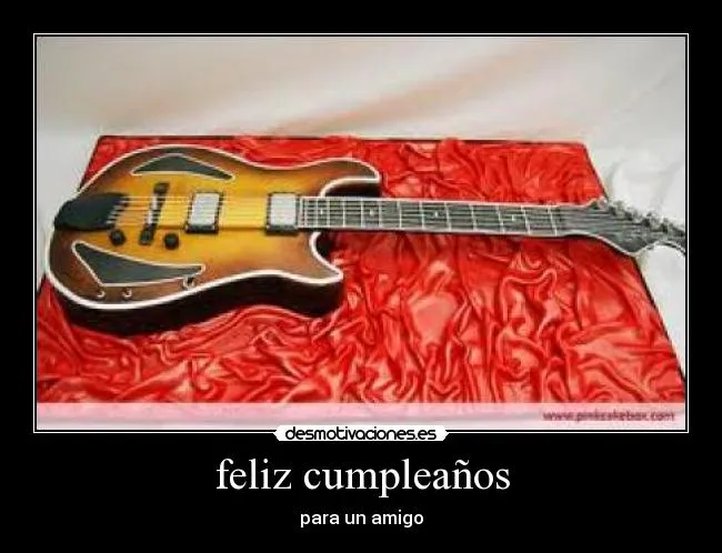 Feliz cumpleaños guitarra electrica - Imagui