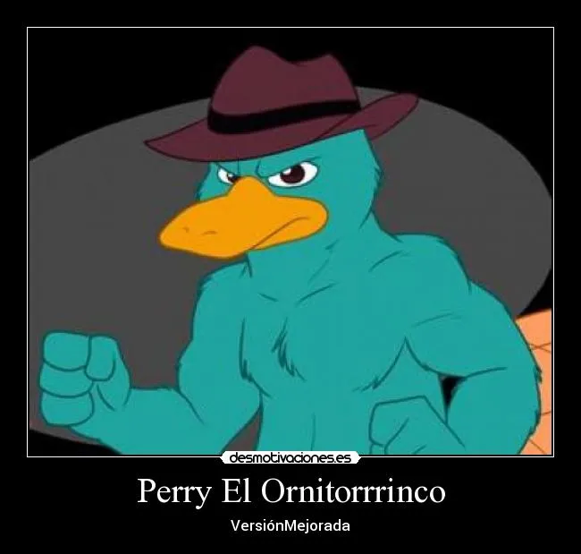 Perry el ornitorrinco bebé enamorado - Imagui