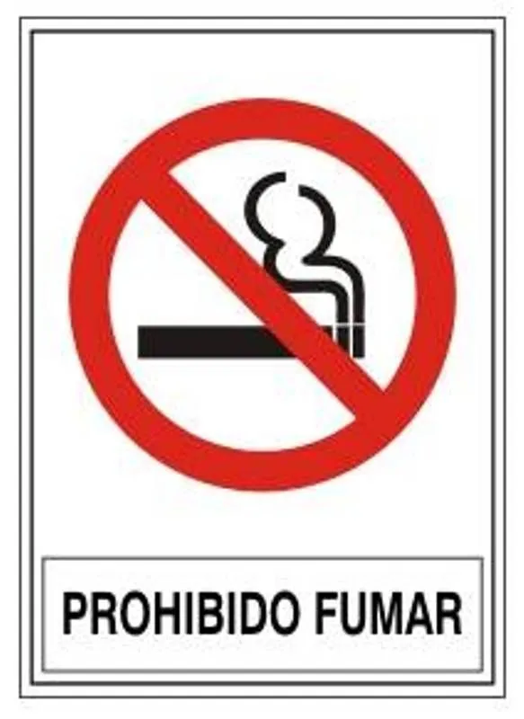 Letreros de prohibido fumar - Imagui