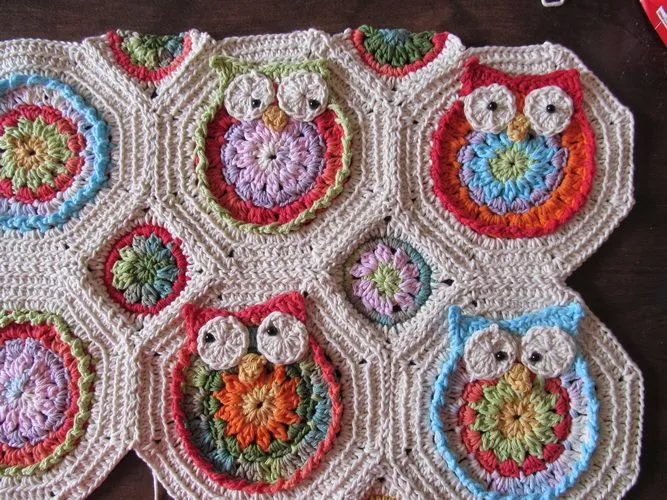 Lechuzas tejidas al crochet patrones - Imagui