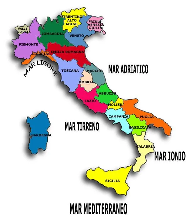 Cartina regioni Italia: ripassa con noi la geografia Cartina regioni Italia: ripassa con noi la geografia