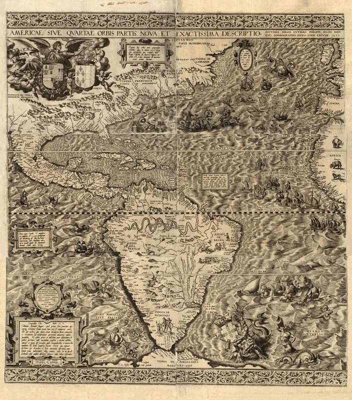Cartografía del descubrimiento de América « Enseñanzas Náuticas