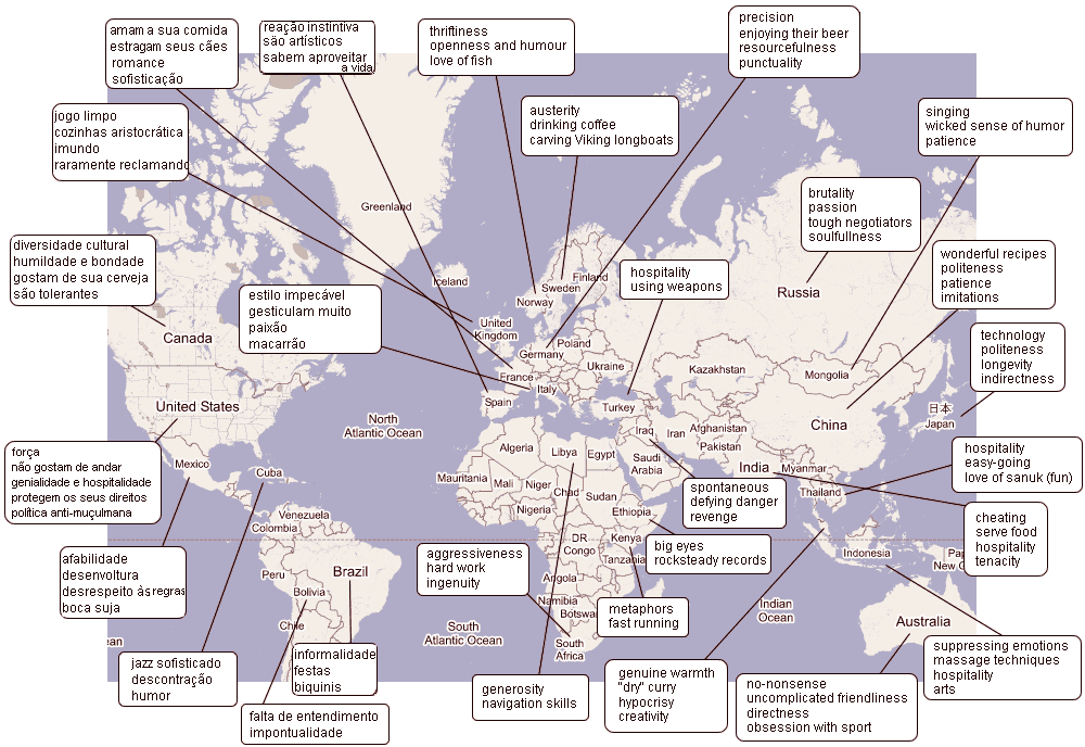 Cartografia de Estereótipos « Cartografia Escolar Cartografia de Estereótipos « Cartografia Escolar