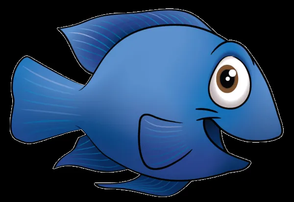 A Cartoon Fish - Cliparts.co