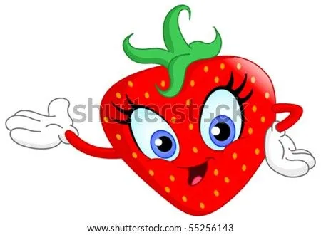Cartoon Strawberry Stock Vectors & Vector Clip Art | Shutterstock