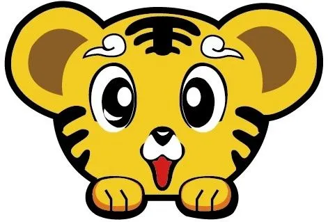 Cartoon tiger pictures Free vector for free download about (93 ...