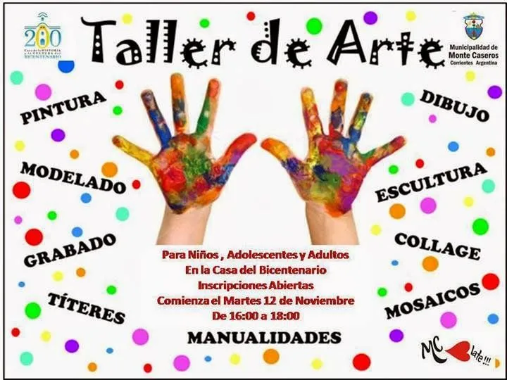 EN CASA DEL BICENTENARIO: Taller de "ARTE Y MANUALIDADES" para ... EN CASA DEL BICENTENARIO: Taller de "ARTE Y MANUALIDADES" para ...
