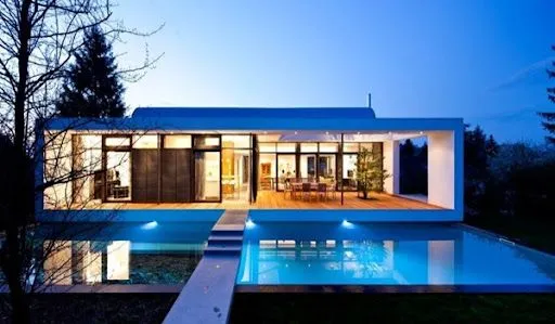 Casa C1 Diseño Minimalista / Dettling Architekten, Alemania ... Casa C1 Diseño Minimalista / Dettling Architekten, Alemania ...