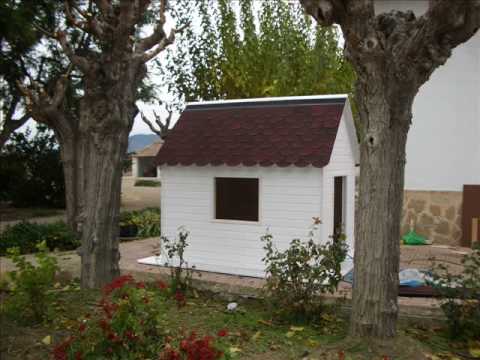 casa de madera para niños - YouTube