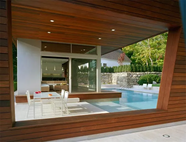 Casa moderna arquitectura por Hariri & Hariri Casa moderna arquitectura por Hariri & Hariri