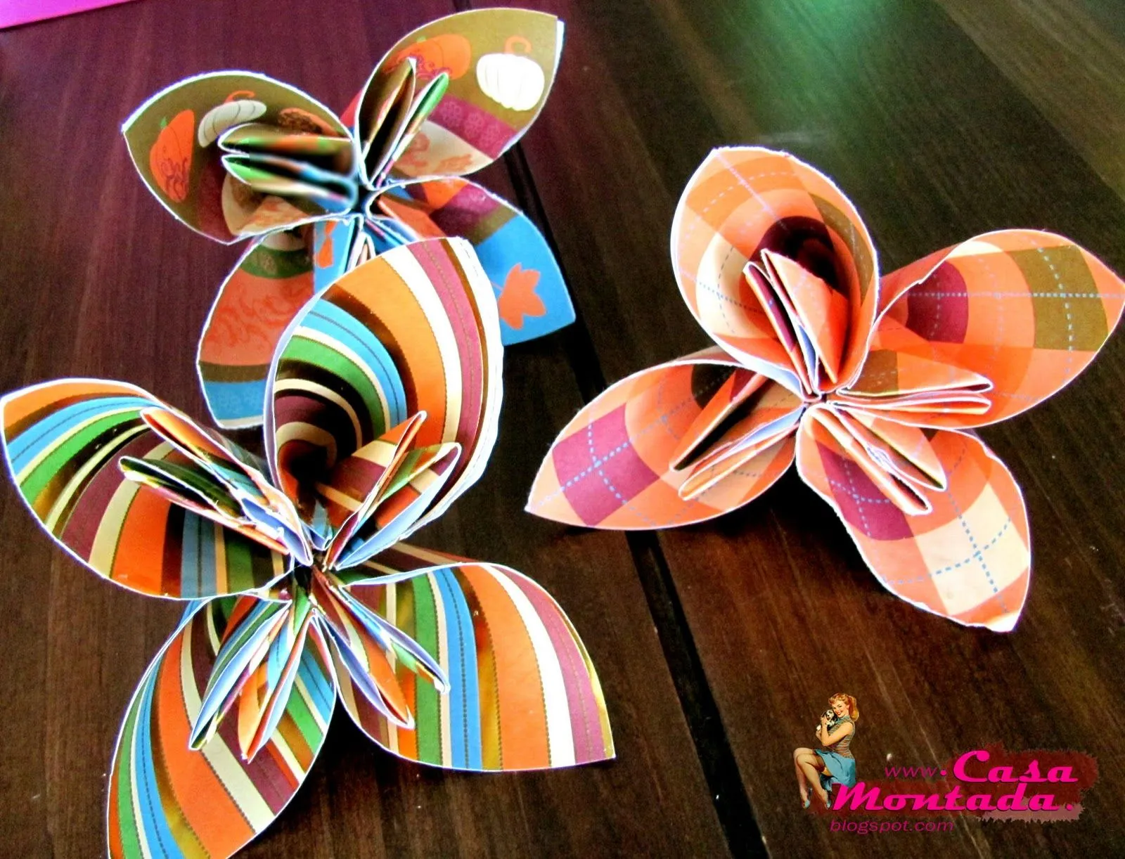 Casa Montada: Craft para Final de Semana :Flores de Papel Casa Montada: Craft para Final de Semana :Flores de Papel
