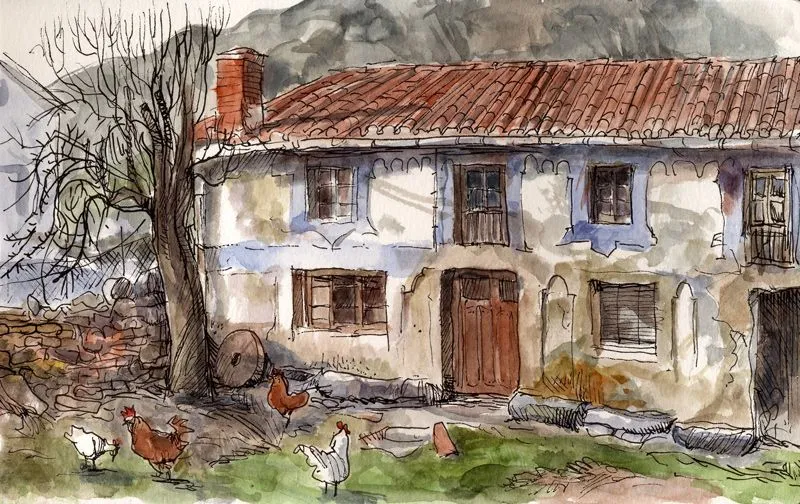 Casas antiguas dibujos - Imagui