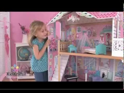 Casas de muñecas Annabelle un lujo para tus barbies - YouTube