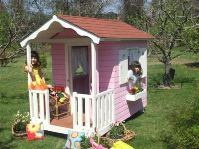Fotos de casa de muñecas para jardin - Imagui