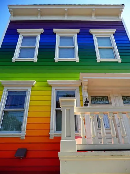 casas pintadas de forma peculiar - Taringa! casas pintadas de forma peculiar - Taringa!
